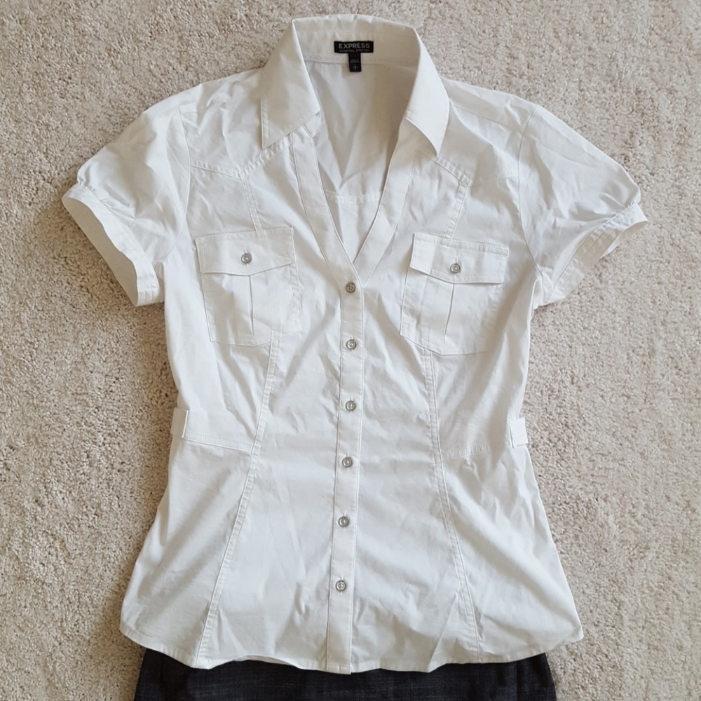 White Button Down